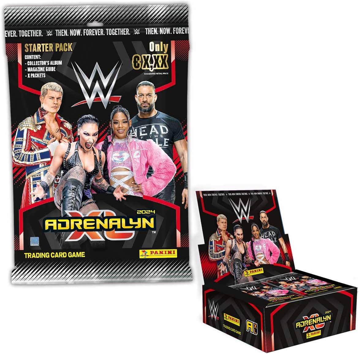 Panini WWE 2024 Wrestling Trading Cards Box Bundle